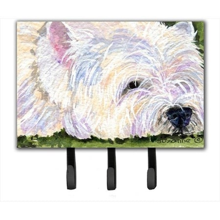 Carolines Treasures Carolines Treasures SS8831TH68 Westie Leash Holder Or Key Hook SS8831TH68
